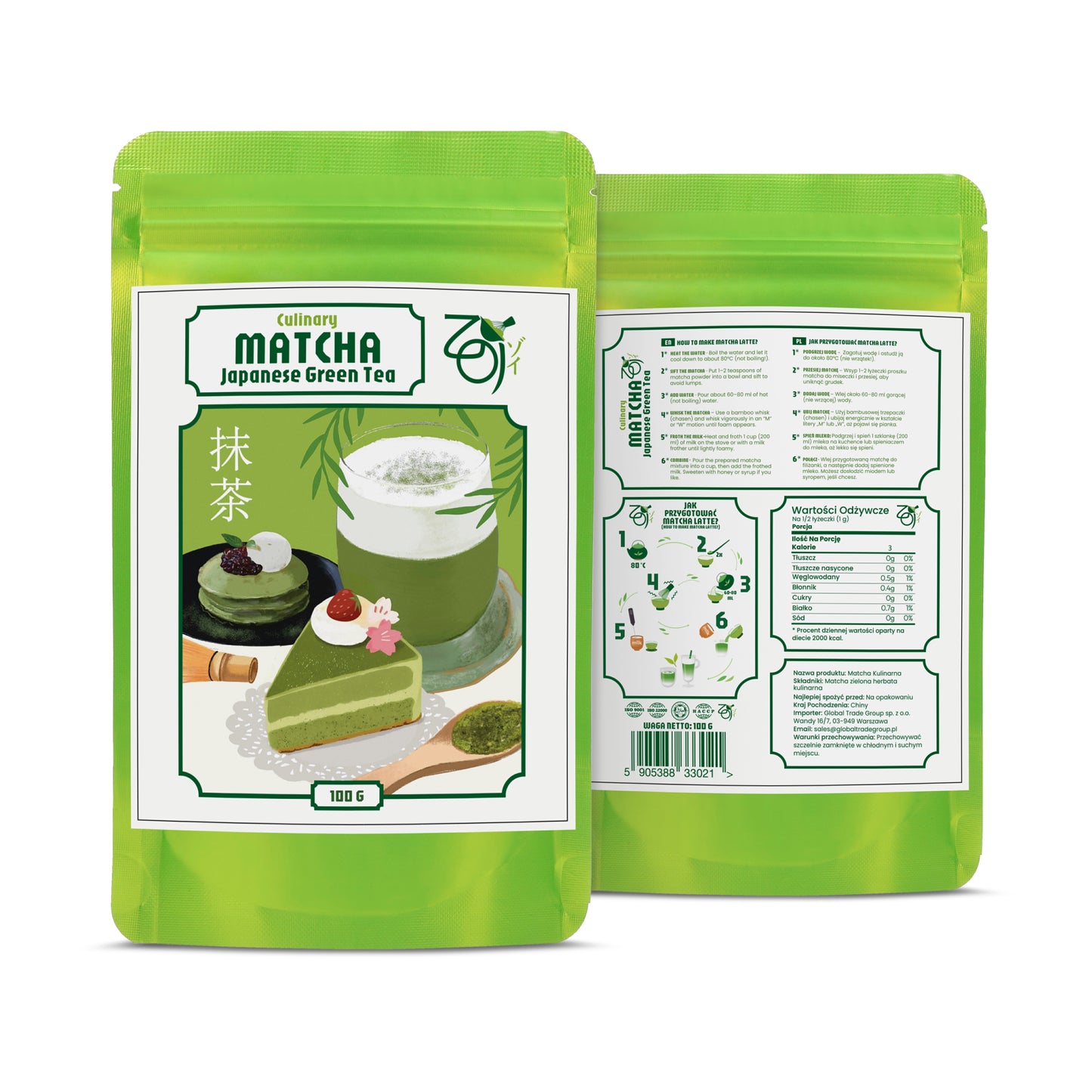 Zoi Matcha Té Culinario Japonés