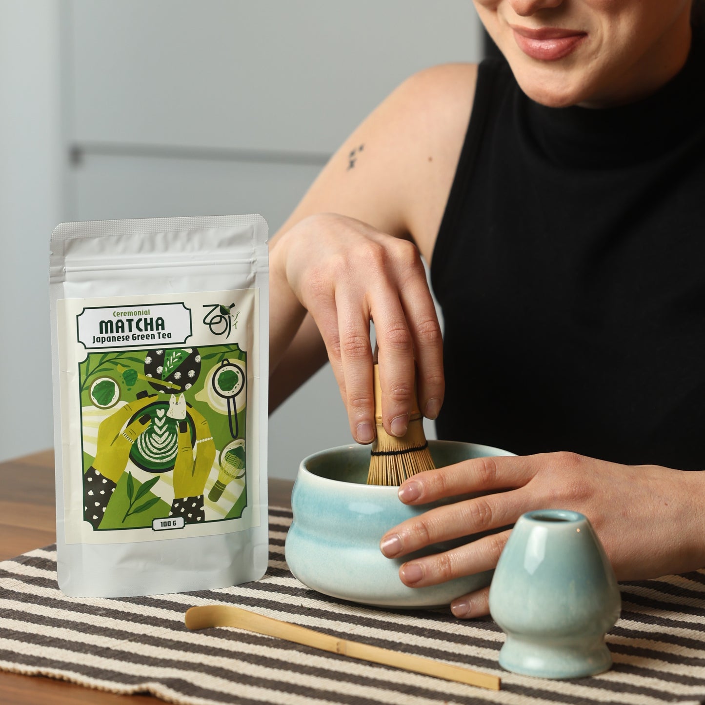 Kai ceramiczny zestaw do matchy