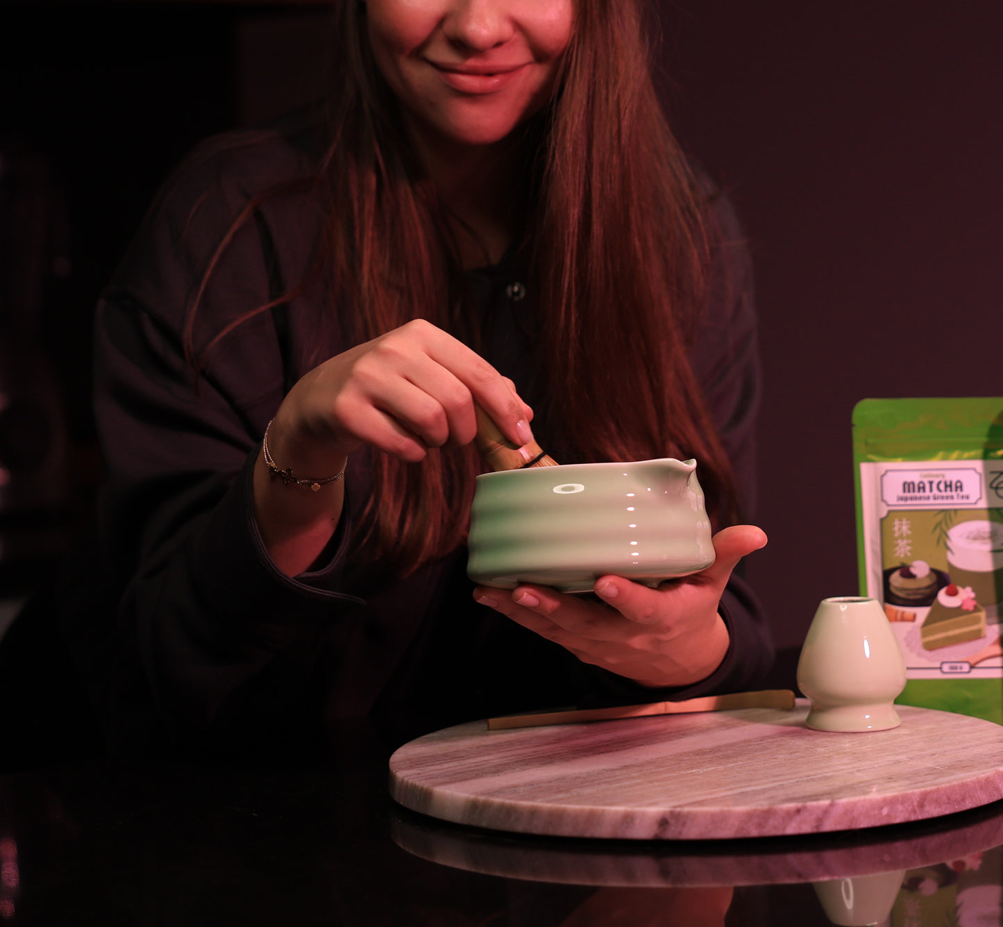 Takumi tradycyjny zestaw z ceramiki do matchy